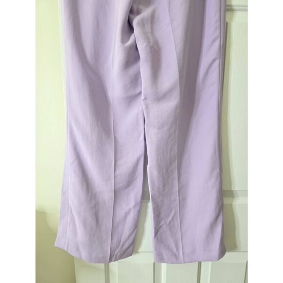 Zara Purple Full Length Pants M NWT - Picture 9 of 11